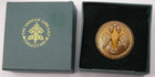 Vatican Library Dove Of Peace Round Trinket Or Pill Box   1 3 4  Round In Box