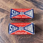 Vtg 1960 s Star Brand Repeating Paper Caps m  Backes Sons Inc 5 Rolls 250 Shots 