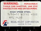 Regal 5 16-32 4fl Plug Tap Hss High Speed Steel Nefhs  5 16    D13111 Usa  One Tap