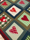 Christmas Cotton Patchwork Quilt Handmade New