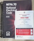 Nfpa 70 National Electrical Code 2020 Edition Spiral   Index Tab