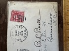 1912 The Vance Hotel Cover   Letter Henderson Nc To Greensboro Rpo Cancel Postal
