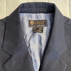 Ariat Show Jacket Girls Size 14r Black With Chevron Pattern