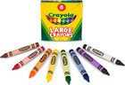 Crayola Assorted Large Crayons  8 Count  For Kids Ages 2 And Up