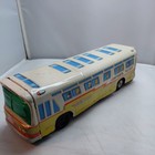 Vintage Trailways Tin Friction Bus Made In Japan Old Tin Toy Friction Cars