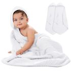 Comfy Cubs Hooded Baby Towel 2-pack  Large Pack Of 2 - Baby  White