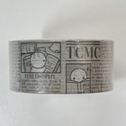 New Tcmc The Coffee Monsterz Co The Manuscript Washi Tape Roll 2024 Q4 Newsprint