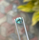 Vibrant 0 83ct Natural Teal Sapphire 6mm Oval Cut Loose Gemstone From Madagascar