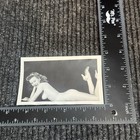 Vtg Pinup Photo Seductive  Girl  Risque B w Original Nude Girly Woman  103