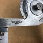 Vintage Starrett No  C364 Precision Bevel Protractor With 7  Blade  Has Markings
