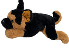Fao Schwarz German Shepherd Dog Puppy Soft Lying Floppy Plush Stuffed Toy 14   