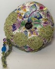 3pc Sewing Pin Cushion In Tea Cup   Pillow Butterfly Handmade 24