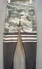 Bombshell Sportswear Leggins Medium Thigh High Graphite Gray   Army Camo Pockets