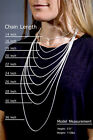 Sterling Silver Box Chain 1 3mm Genuine Solid 925 Italy Classic New Necklace