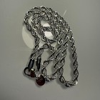 925 Sterling Silver Italian Rope Chain Necklace Twisted Link Men Women New
