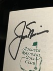 Jack Nicklaus Signed Masters Score Card  Psa  Ao90300