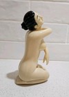 Vintage Japanese Nude Woman Ceramic Figurine Netsuke