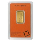 10 Gram Gold Valcambi Bar  in Assay  9999 Fine