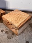 1  8   x8   x4    Curly Ambrosia Maple Turning Blanks Thick Wood  Bowl Blanks Waxed