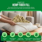Hemp Stuff Hemp Fiber Fill - Midwest Grown And Processed Organic  Made In Usa