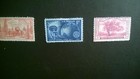 3   8 Cents  commemorative  Vintage United States Postage Stamps Lot Of  3 