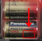 2 Pk Panasonic Cr2 3v Lithium Photo Batteries  Exp 2019