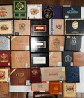 Lot Of 10 Empty High Quality Cigar Boxes Fast Free Shipping    Color style Vary