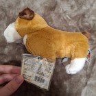 Webkinz Ganz Lil kinz Bulldog Plush - Retired  Classic - New With Sealed Code