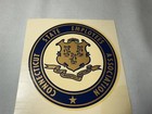 Vintage 1970 s Sticker Decal Connecticut State Employees Association Ct Conn