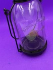 Yankee Candle Black Lantern Mason Jar Tea Light Lamp Holder Hanging 9 1 2 