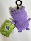 Ugly Dolls Trunko Stuffed Plush Bag Clip Keychain Purple 2008 6 Inches