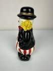 Vintage Clown Coin Bank Ceramic Piggy Bank 7   