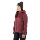 Grundens Womens Bering Fleece Full Zip Hoodie - Wild Ginger - Med - New 