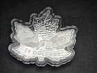 2016 Maple Leaf Silhouette Canada Geese  10 Pure Silver Proof Coin-no Coa 