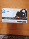 Onn Virtual Reality Smartphone Headset Red For Iphone   Android  Samsung Etc