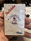 Vtg  - True Value Baseball Pocket Am Credit Card Slim Radio W  Earphone - Nos