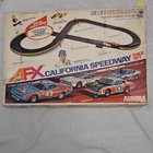 Aurora Afx California Speedway 1974 Ho Slot Car Race Set Track Cars Controllers