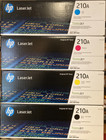 Hp 210a Black cyan magenta yellow Standard Yield Toner Cartridge  Pack Of 4