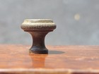 Rare Globe Wernicke Knurled Edge Mother Of Pearl Knob Also Used On Macey  Gunn