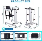 Electric Patient Lift Transfer Chair - Home Foldable Wheelchair To Car Transfer