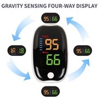 Finger Pulse Oximeter Blood Oxygen Spo2 Monitor  Saturation Heart Rate Meter