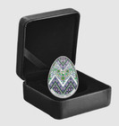 2026 Canada Pysanka  20 Ukrainian Coloured Egg 99 99  Silver