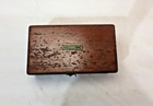 Atq Central Scientific Co  Laboratory apothecary Metric Weight Set In Wooden Box