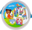 Tie Dye Colors Beads Bucket Kit  5000pcs