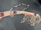Native American Indian Beaded Rifle Scabbard Sioux Style Suede Leather Gun Cover