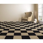 Nexus Self Adhesive 12-inch Carpet Floor Tiles  12 12 l X 12 w  Jet