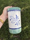 Villeroy   Boch Switch 3 Wine Bottle Cooler Bird And Leaf Motif Blue And Green