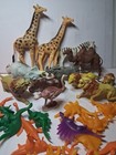 Wild Pastic Animals Lot