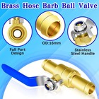 Shut Off Valve Kit - 5 8  In-line Valve For Heater Hoses  5 8 Inch-1pcs