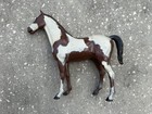 Vintage Louis Marx Johnny West Storm Cloud Bay Pinto Paint Horse 1960s  2
